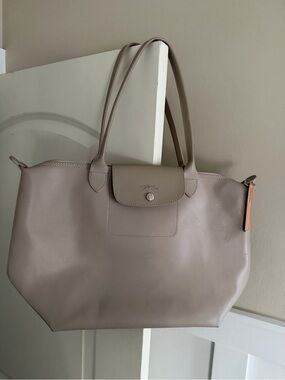Longchamp Le Pilage City Coated Canvas Tote Bag